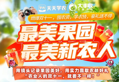 丰农控股2025年 &ldquo;最美果园&rdquo;&ldquo;最美新农人&rdquo; 评选活动启动，助力农业风采展示