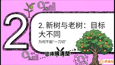 第3节：【春肥策略】开春底肥：新树&ldquo;扩版图&rdquo;，老树&ldquo;点引擎&rdquo;，课程：《柑橘底肥&ldquo;翻身账&rdquo;：从改土到高产的实战全书》