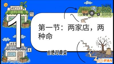 第1节：【农资人思维重塑】别做搬运工！千万级门店的&ldquo;三不等&rdquo;生意经，课程：《农资实战特训：从&ldquo;坐商&rdquo;到&ldquo;千万服务商&rdquo;的进阶路》