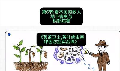 第06节：看不见的敌人&mdash;&mdash;地下害虫与根部病害，课程：《茗茶卫士&mdash;&mdash;茶叶病虫害绿色防控实战课》#识农AI